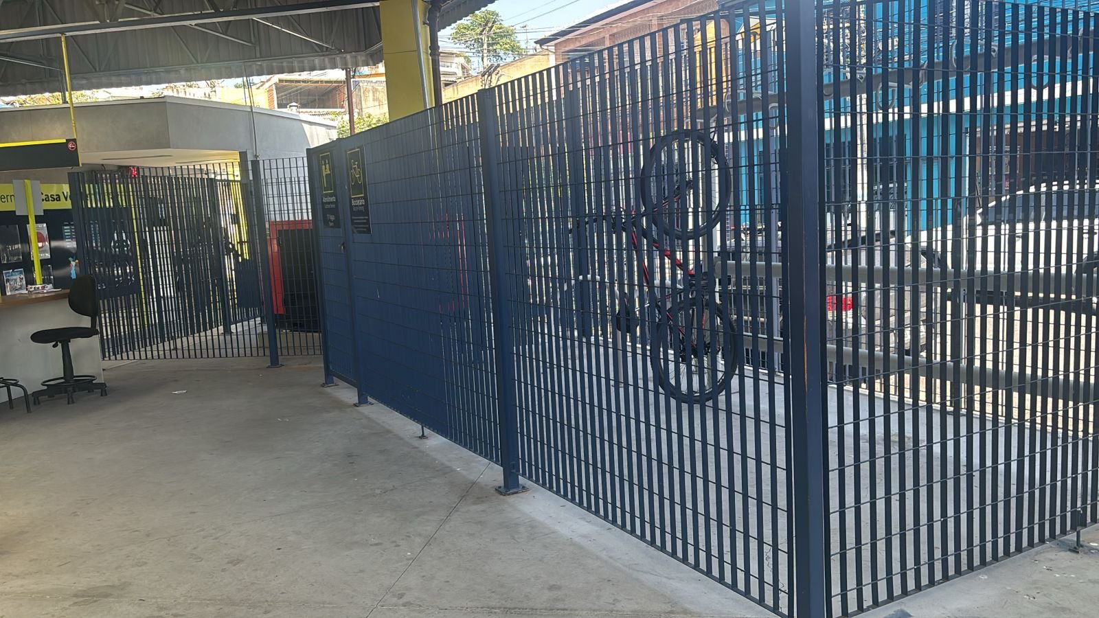 Foto do bicicletário Terminal Casa Verde